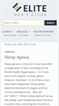 Mobile Screenshot of elitemensguide.com